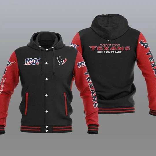 Houston Texans Baseball Jacket IP27 - Image 2