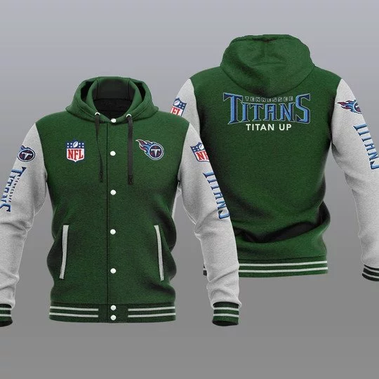 Tennessee Titans Baseball Jacket EI27 - Image 2
