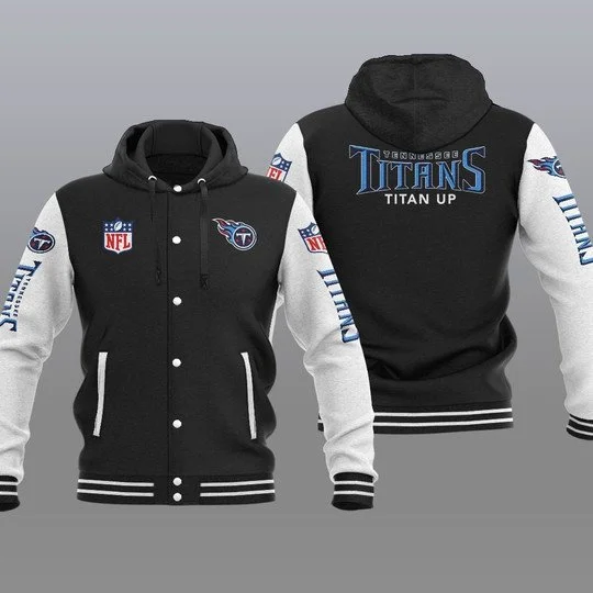 Tennessee Titans Baseball Jacket UL52 - Image 2