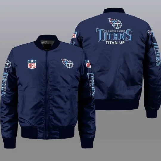 Tennessee Titans Bomber Jacket Full Size EM28