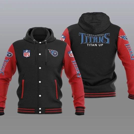 Tennessee Titans Baseball Jacket HV83 - Image 2