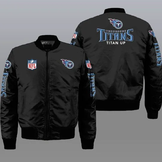 Tennessee Titans Bomber Jacket Full Size JC82