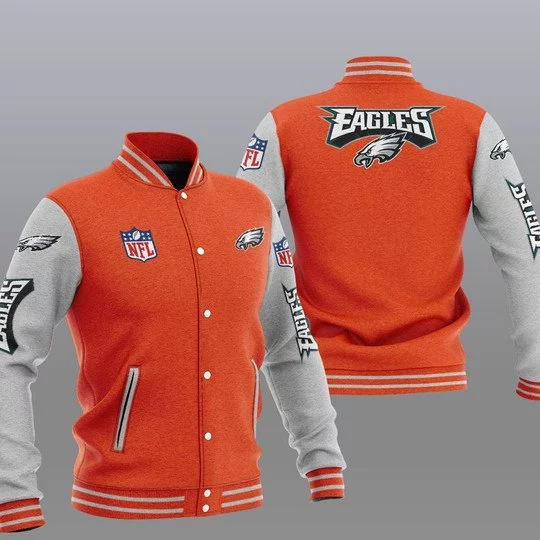 Philadelphia Eagles Baseball Jacket BY27