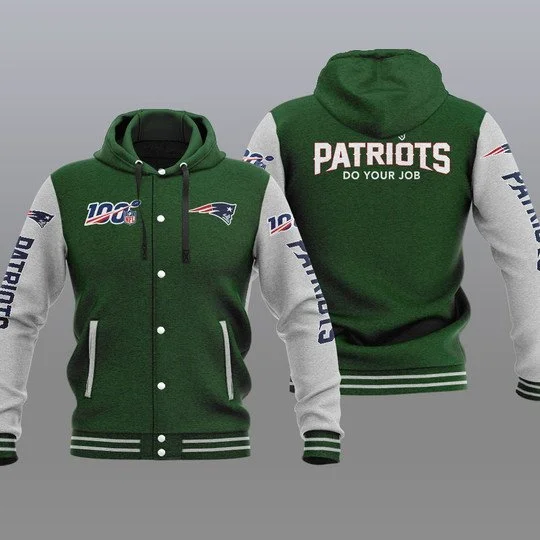 New England Patriots Baseball Jacket YI22 - Image 2