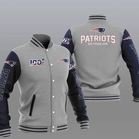New England Patriots Baseball Jacket OS53