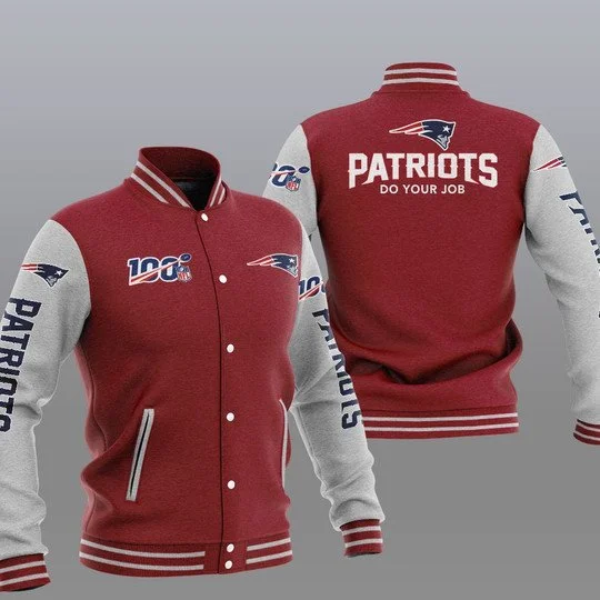 New England Patriots Baseball Jacket FL91