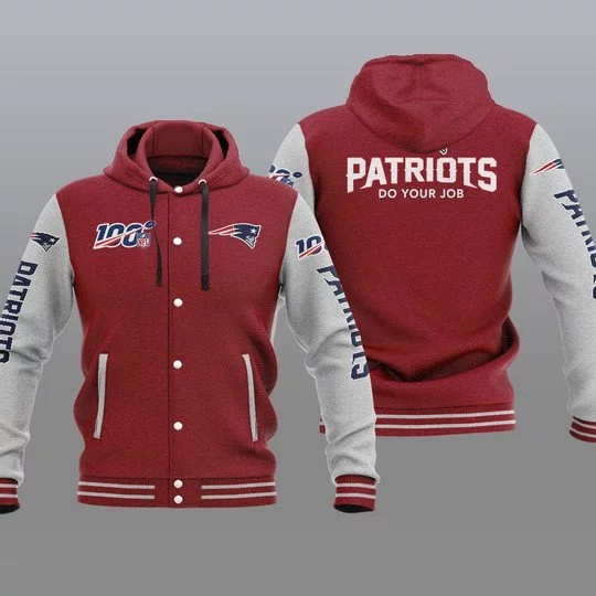 New England Patriots Baseball Jacket FL91 - Image 2
