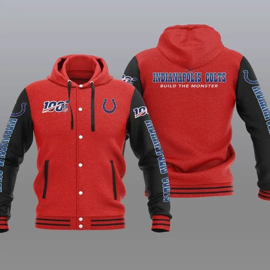 Indianapolis Colts Baseball Jacket KU72 - Image 2