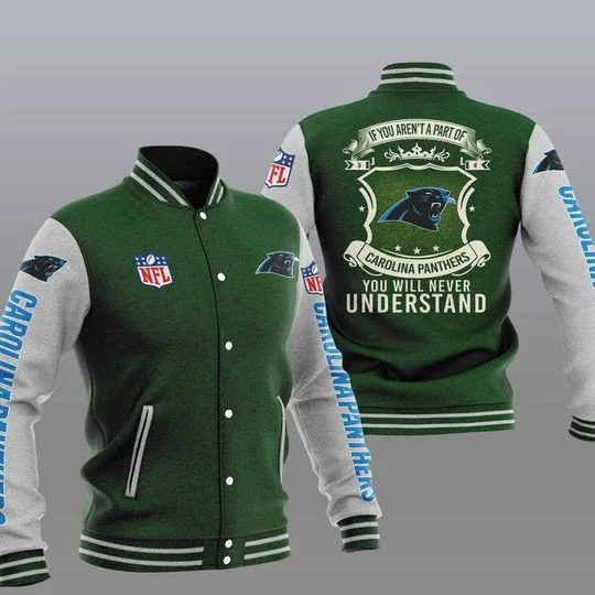Carolina Panthers Baseball Jacket TP99