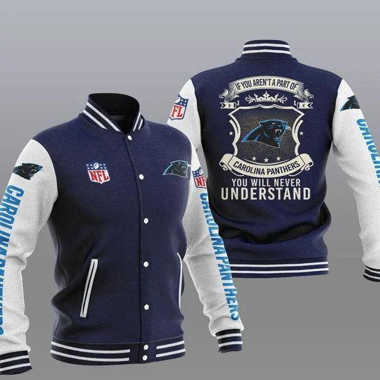 Carolina Panthers Baseball Jacket DL90