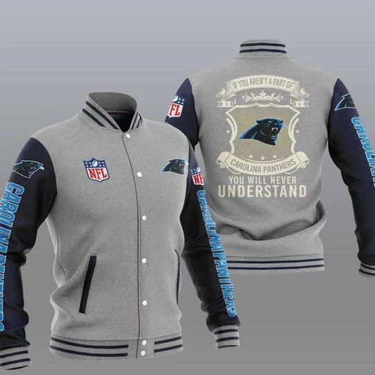 Carolina Panthers Baseball Jacket YY01