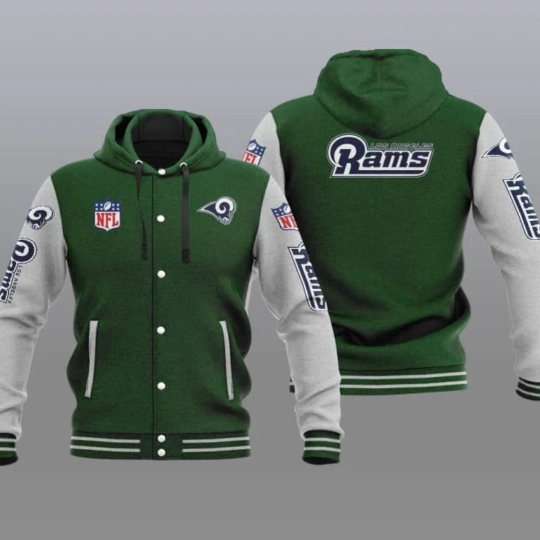 Los Angeles Rams Baseball Jacket TR93 - Image 2