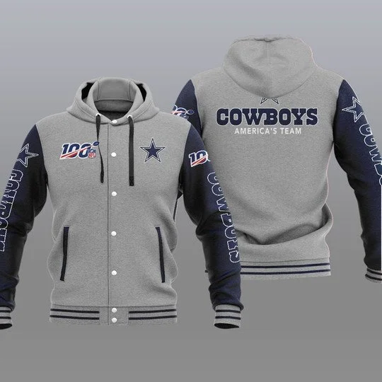 Dallas Cowboys Baseball Jacket BU83 - Image 2
