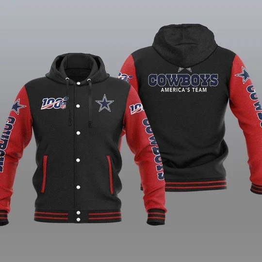 Dallas Cowboys Baseball Jacket YH29 - Image 2