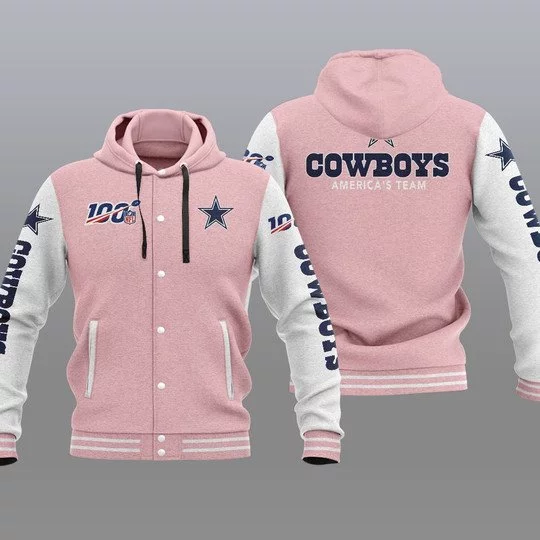 Dallas Cowboys Baseball Jacket YB10 - Image 2