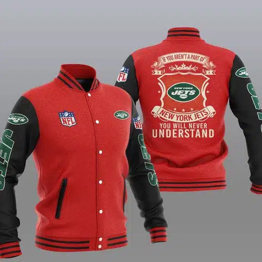 New York Jets Baseball Jacket HX24