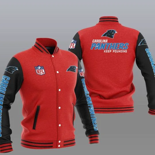 Carolina Panthers Baseball Jacket RC88
