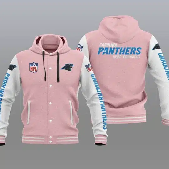 Carolina Panthers Baseball Jacket YR59 - Image 2