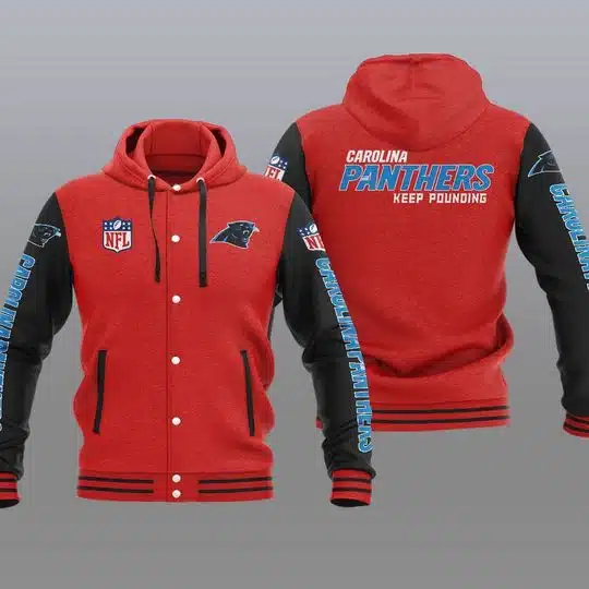 Carolina Panthers Baseball Jacket RC88 - Image 2