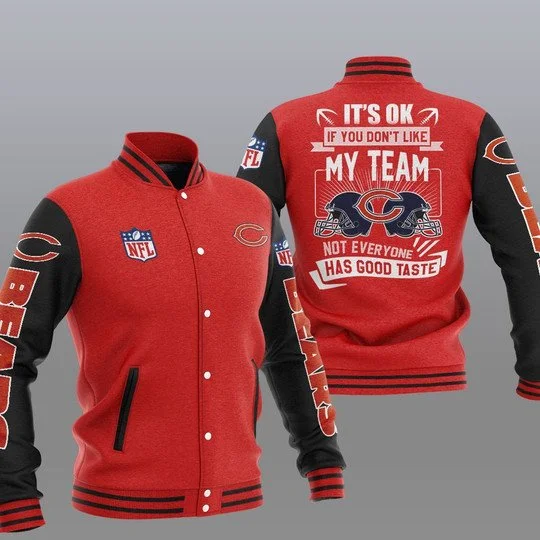 Chicago Bears Baseball Jacket UQ22