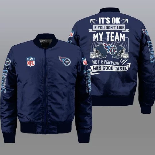 Tennessee Titans Bomber Jacket Full Size IJ73