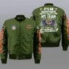 Chicago Bears Bomber Jacket Full Size SP06