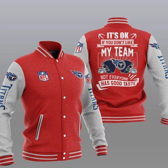 Tennessee Titans Baseball Jacket JV48