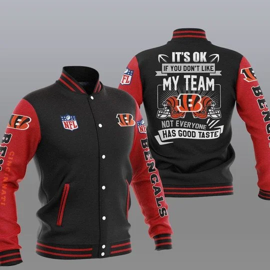 Cincinnati Bengals Baseball Jacket FK28