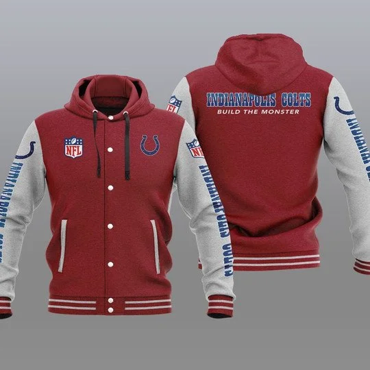 Indianapolis Colts Baseball Jacket NW72 - Image 2