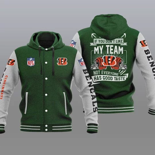 Cincinnati Bengals Baseball Jacket BR49 - Image 2