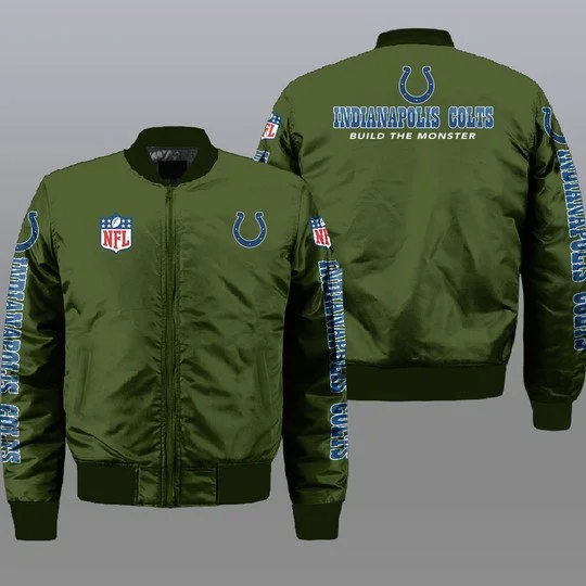 Indianapolis Colts Bomber Jacket Full Size UF38