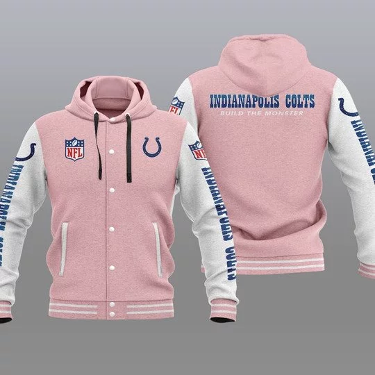 Indianapolis Colts Baseball Jacket DK89 - Image 2