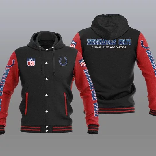 Indianapolis Colts Baseball Jacket HI82 - Image 2