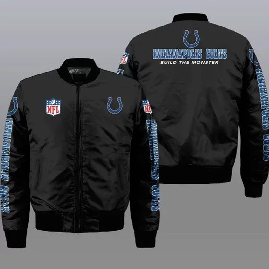 Indianapolis Colts Bomber Jacket Full Size OX43