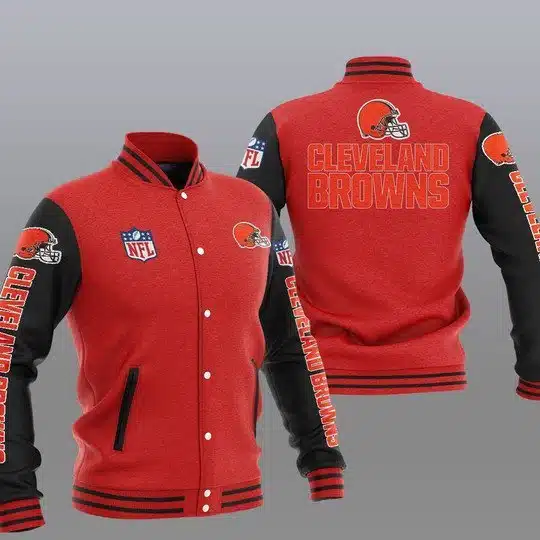 Cleveland Browns Baseball Jacket YE29
