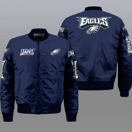 Philadelphia Eagles Bomber Jacket Full Size RK93