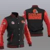 Cleveland Browns Baseball Jacket UP94