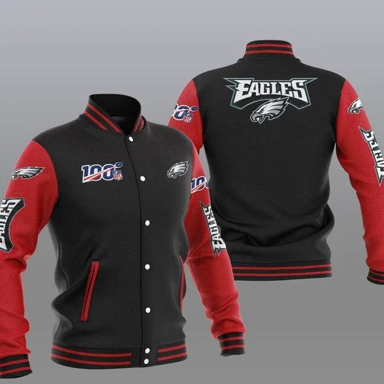 Philadelphia Eagles Baseball Jacket LN81