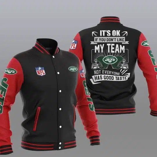 New York Jets Baseball Jacket NX90