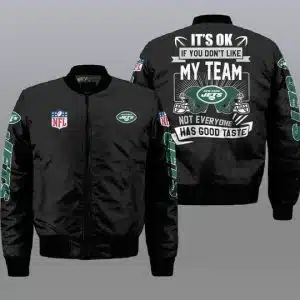 New York Jets Bomber Jacket Full Size CO82