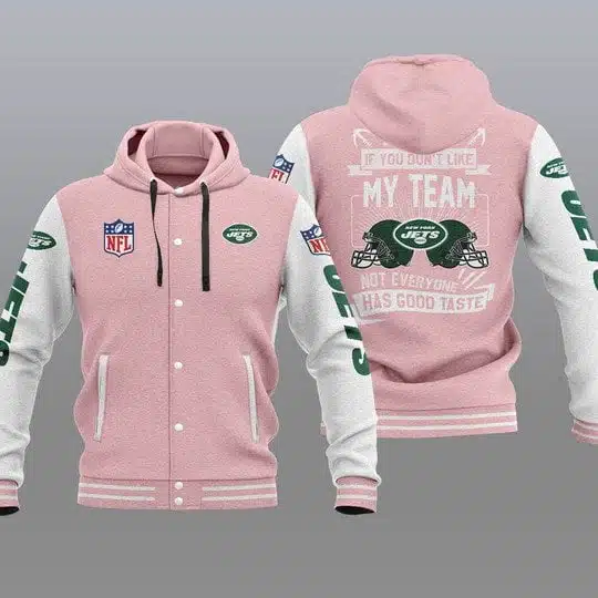 New York Jets Baseball Jacket HB22 - Image 2