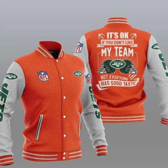 New York Jets Baseball Jacket HF28