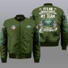New York Jets Bomber Jacket Full Size YX93