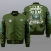 New York Jets Bomber Jacket Full Size YX93