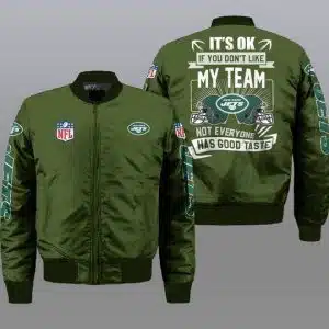 New York Jets Bomber Jacket Full Size YX93