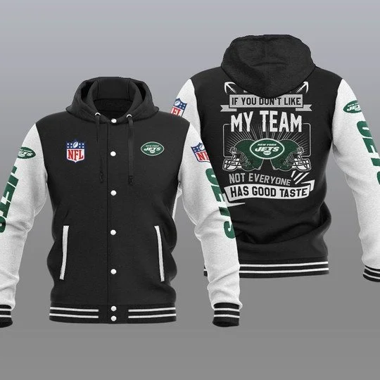 New York Jets Baseball Jacket YO29 - Image 2