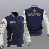 New Orleans Saints Baseball Jacket AK89
