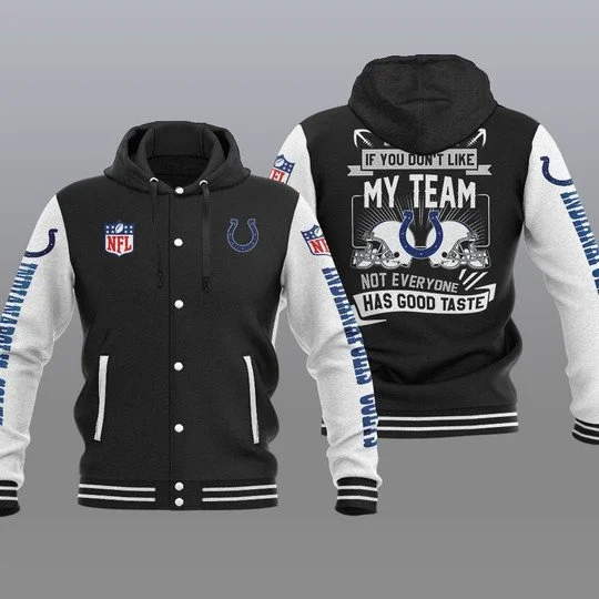 Indianapolis Colts Baseball Jacket JZ37 - Image 2