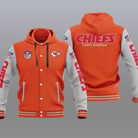Kansas City Chiefs Baseball Jacket NI83 - Image 2