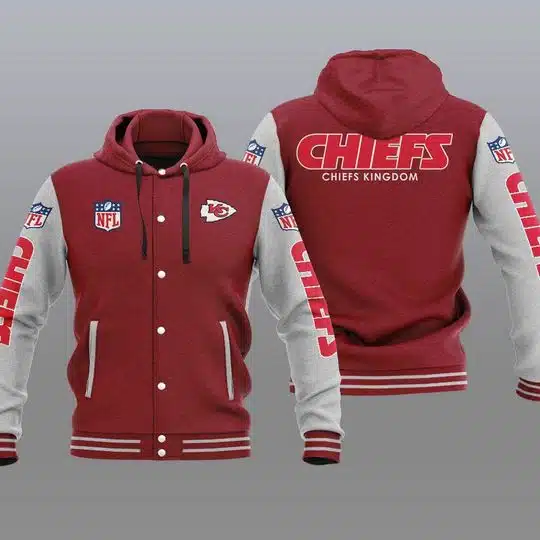 Kansas City Chiefs Baseball Jacket OT59 - Image 2
